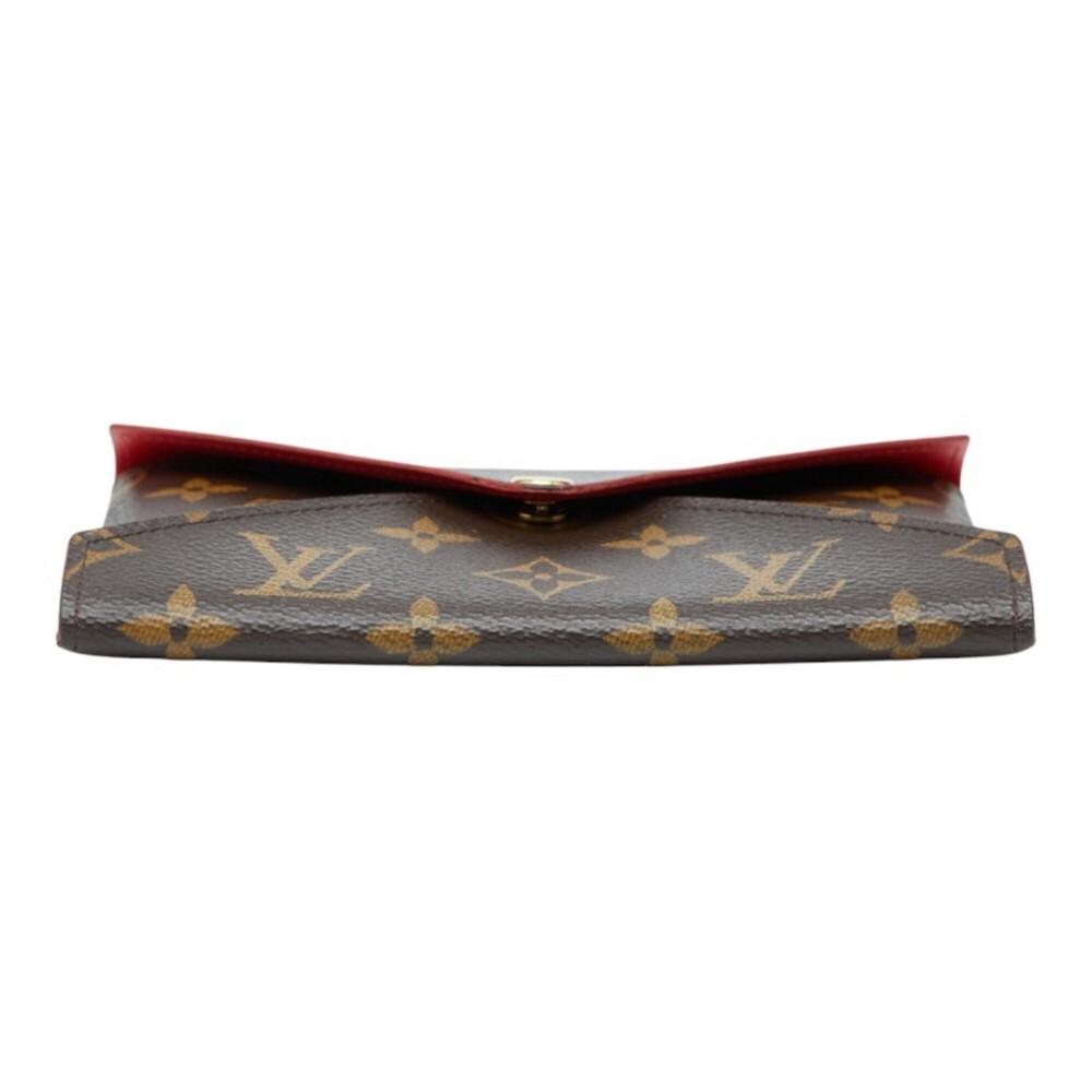 LOUIS VUITTON Authentic Brown Monogram Leather Pochette Mini Bag - Picture 3 of 10